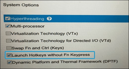 惠普笔记本BIOS设置功能键